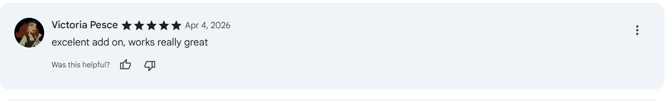 GoodLIB extension screenshot