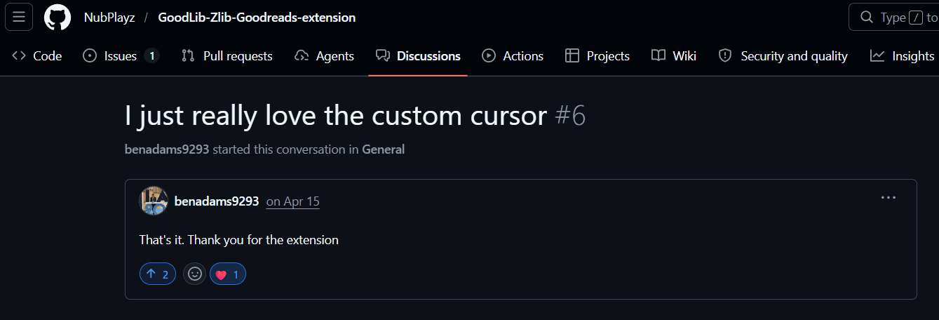 Npm cursor package screenshot