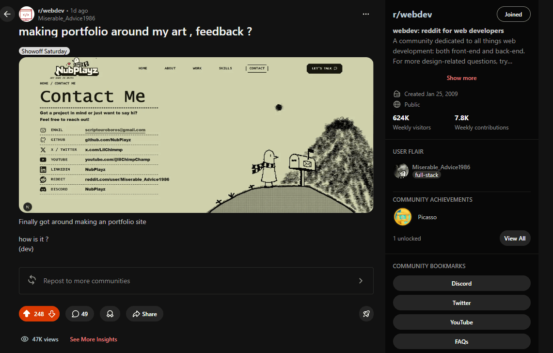 NubPlayz's Portfolio screenshot