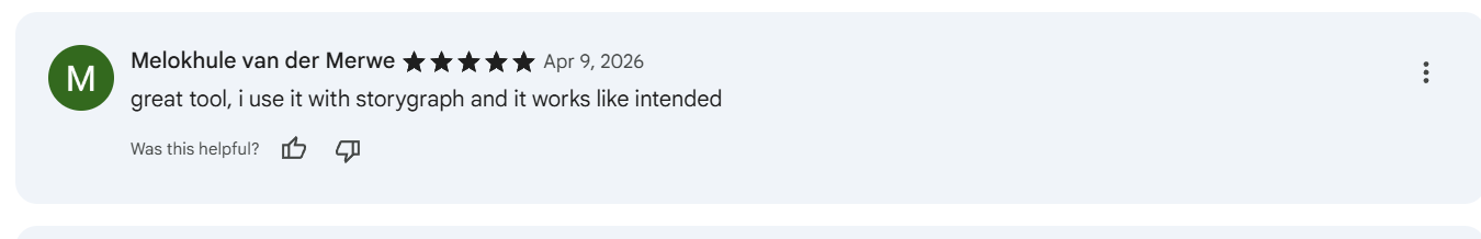 GoodLIB extension screenshot