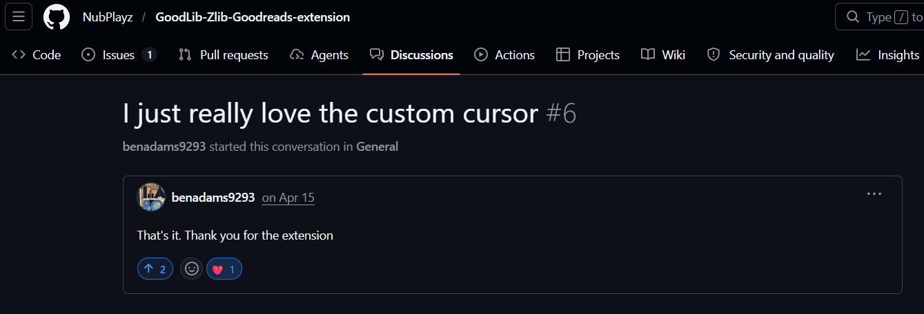 Npm cursor package screenshot