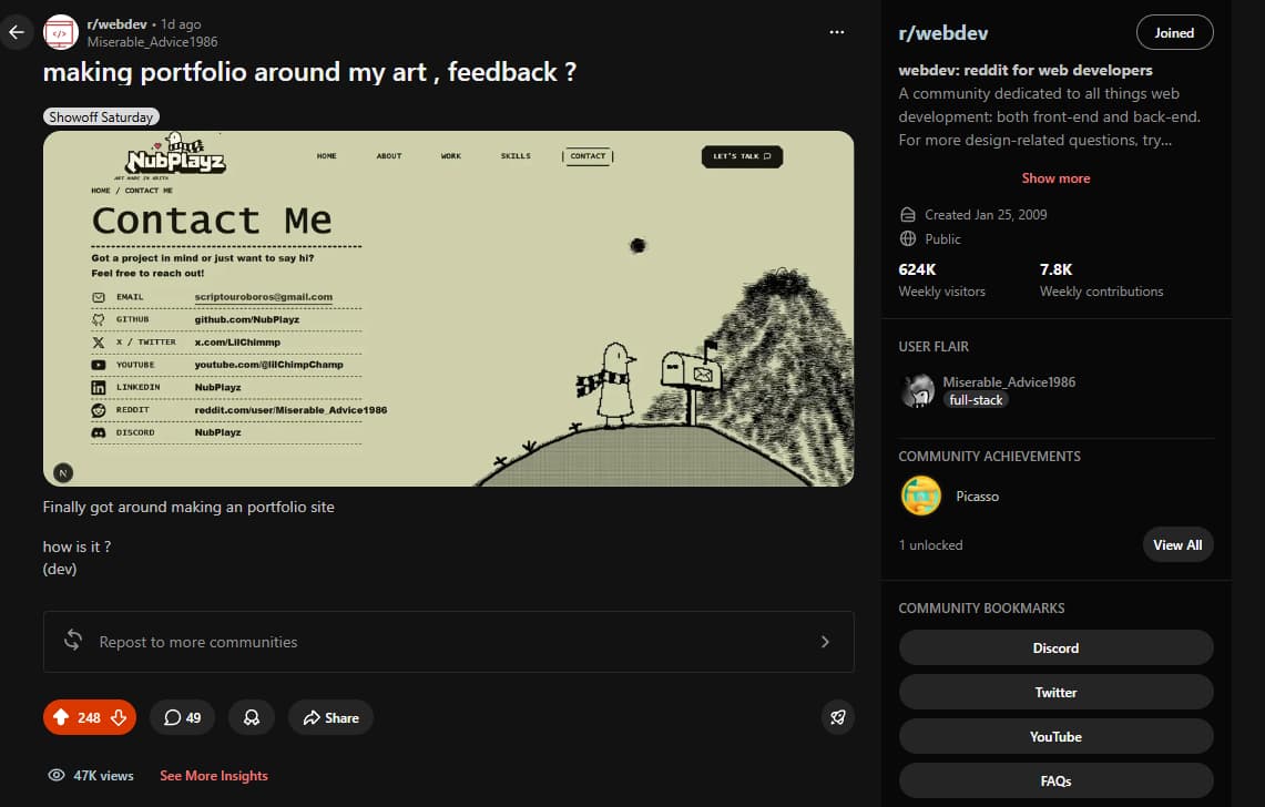 NubPlayz's Portfolio screenshot